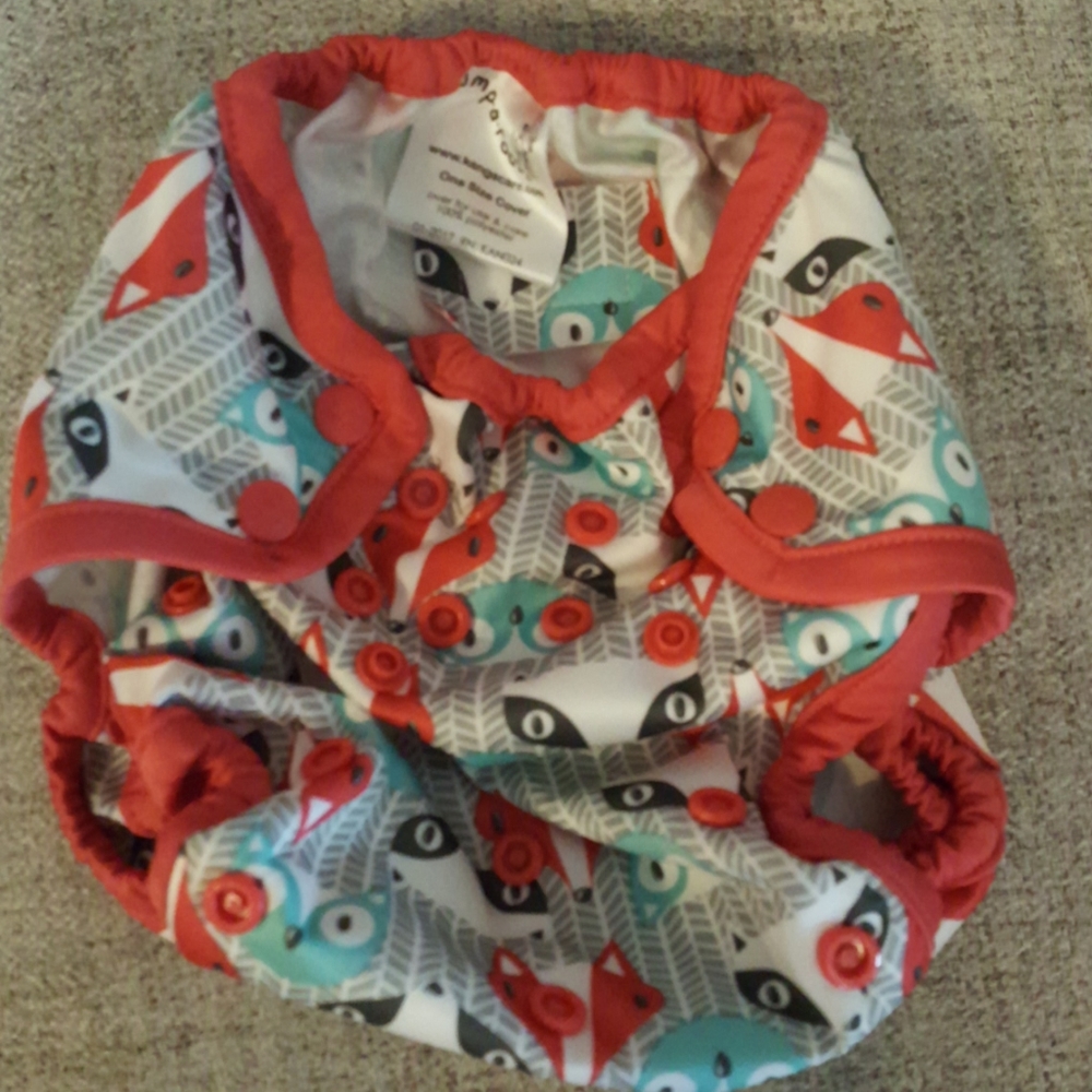 Rumparooz One Size Cloth Diaper EUC